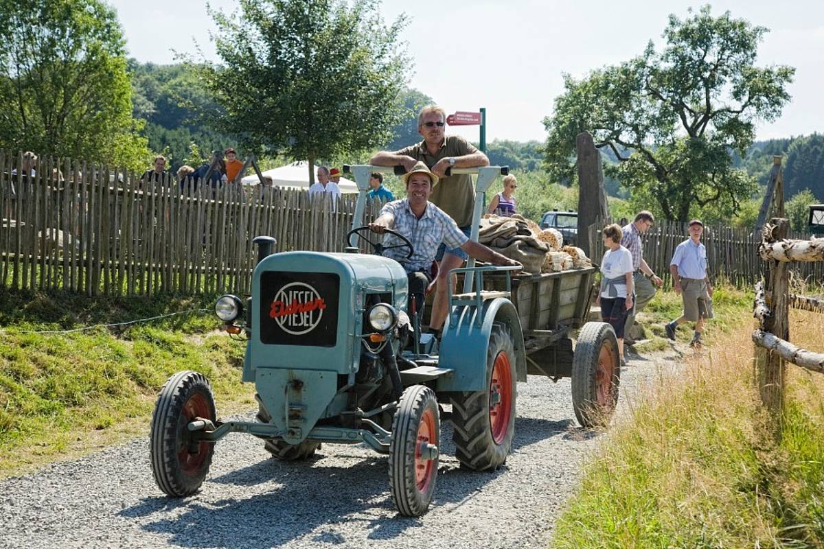 Volldampf voraus! Foto: LVR Freilichtmuseum Lindlar 