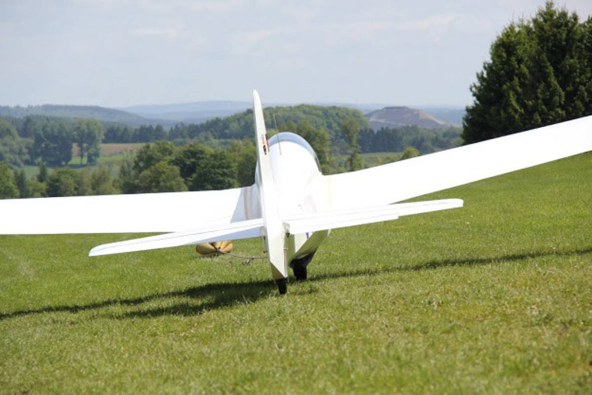 Auf dem Flugplatz